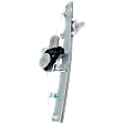 Front, Passenger Side Power Window Regulator, With Motor