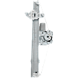 Front, Passenger Side Power Window Regulator, With Motor