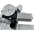 Front, Passenger Side Power Window Regulator, With Motor