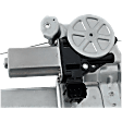Front, Driver Side Power Window Regulator, With Motor