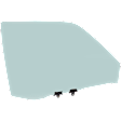 Front, Passenger Side Door Glass, Green Tint, FD20370GTY