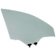 Front, Passenger Side Door Glass, Green Tint, Replaces NAGS Number FD25640GTY