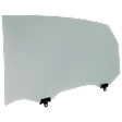 Rear, Driver Side Door Glass, Green Tint, Replaces NAGS Number FD25643GTY