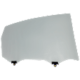 Rear, Driver Side Door Glass, Green Tint, Replaces NAGS Number FD25643GTY