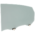 Rear, Driver Side Door Glass, Green Tint, Replaces NAGS Number FD25766GTY