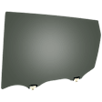 Rear, Driver Side Door Glass, Gray Tint Privacy, USA Built Vehicle, Replaces NAGS Number FD26225YPY