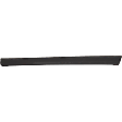 Rear, Passenger Side Door Molding and Beltlines, Textured Black