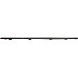 Rear, Passenger Side Door Molding and Beltlines, Textured Black