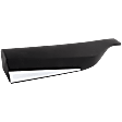 Rear, Passenger Side Door Molding and Beltlines, Textured Black, With Chrome Moulding