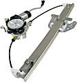 Rear, Passenger Side Power Window Regulator, With Motor