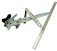 Rear, Driver Side Window Regulator, Power, With 2-Prong Connector