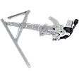 Rear, Passenger Side Power Window Regulator, With Motor