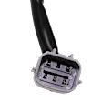 Rear, Driver Side Window Regulator, Power, With 2-Prong Connector