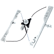 Front, Passenger Side Window Regulator, Power, with Motor