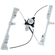 Front, Passenger Side Window Regulator, Power, with Motor