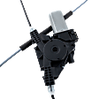 Front, Driver Side Window Regulator, Power, with Motor