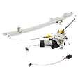 Rear, Passenger Side Window Regulator, Power