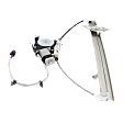 Rear, Passenger Side Window Regulator, Power