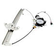 Rear, Passenger Side Window Regulator, Power