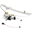 Rear, Driver Side Window Regulator, Power