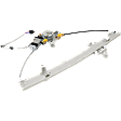 Rear, Driver Side Window Regulator, Power
