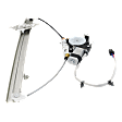 Rear, Driver Side Window Regulator, Power