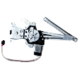 Rear, Driver Side Window Regulator, Power, 6 Cyl., 3.5L Engine