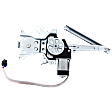 Rear, Driver Side Window Regulator, Power, 6 Cyl., 3.5L Engine