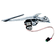 Rear, Driver Side Window Regulator, Power, 6 Cyl., 3.5L Engine