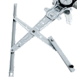 Rear, Passenger Side Power Window Regulator, With Motor