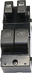 Front, Driver Side Window Switch, Black, 4-Button, 6 Cyl., 3.5L Engine