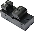 Front, Driver Side Window Switch, Black, 4-Button, 6 Cyl., 3.5L Engine