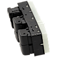 Front, Driver Side Window Switch, Black, 6-Button, 6 Cyl., 3.5L Engine