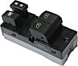 Front, Driver Side Window Switch, Black, Gas, Coupe