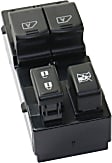 Front, Driver Side Window Switch, Black, Gas, Coupe