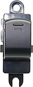 Rear, Driver or Passenger Side Window Switch, Black