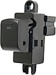 Rear, Driver or Passenger Side Window Switch, Black