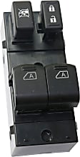 Front, Driver Side Window Switch, Black, Extended Cab Pickup, 8 Cyl., 5.6L Engine