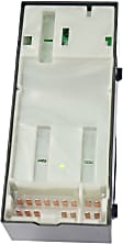Front, Driver Side Window Switch, Black, Extended Cab Pickup, 8 Cyl., 5.6L Engine