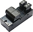 Front, Driver Side Window Switch, Black, Extended Cab Pickup, 8 Cyl., 5.6L Engine
