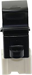 Rear, Driver or Passenger Side Window Switch, Black, 8 Cyl., 5.6L Engine