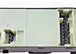 Front, Driver Side Window Switch, Black