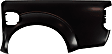 Rear, Driver Side Quarter Panel, Steel, Primed