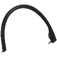 Rear, Passenger Side Fender Trim, Textured Black
