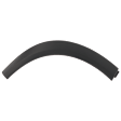 Rear, Passenger Side Fender Trim, Textured Black