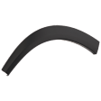 Rear, Passenger Side Fender Trim, Textured Black