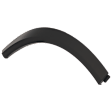 Rear, Passenger Side Fender Trim, Textured Black