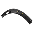 Rear, Driver Side Fender Trim, Textured Black, CAPA Certified