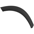 Rear, Passenger Side Fender Trim, Textured Black
