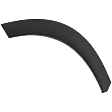 Rear, Passenger Side Fender Trim, Textured Black, CAPA Certified